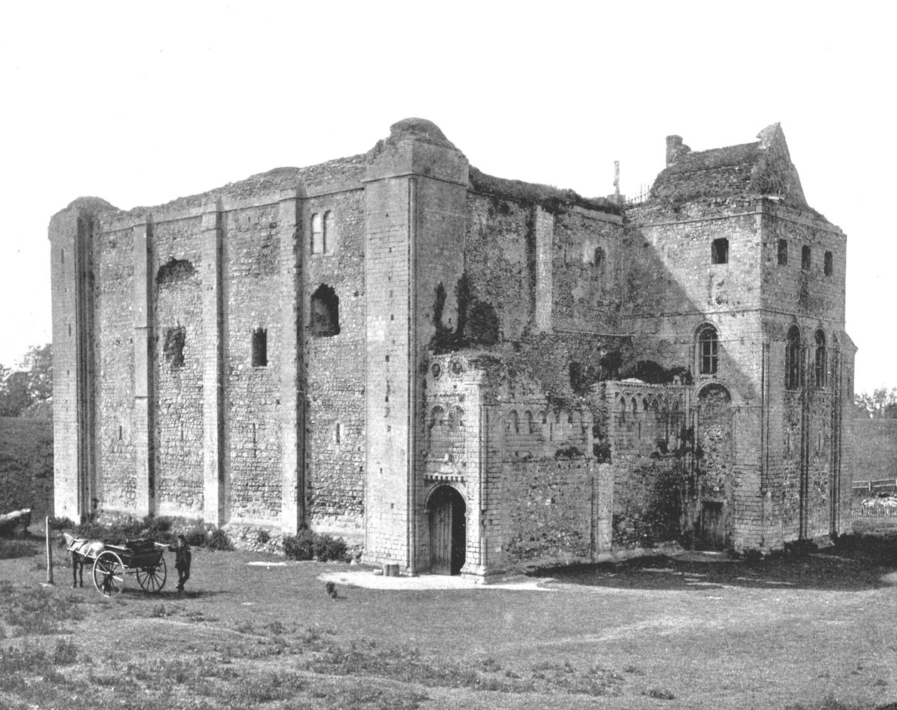 Yükselen Kale, Norfolk, 1894. by Unbekannt