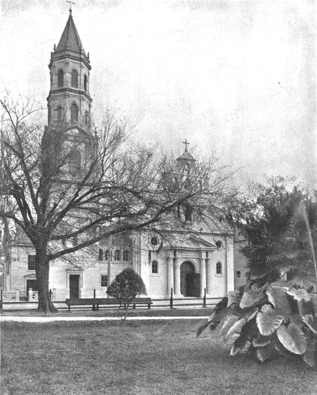 St. Augustine Katedrali, Florida, ABD, c1900. by Unbekannt