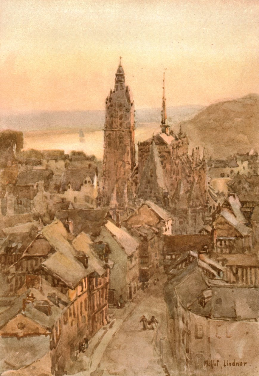 Caudebec ve Caux, 1901, c1902. by Unbekannt