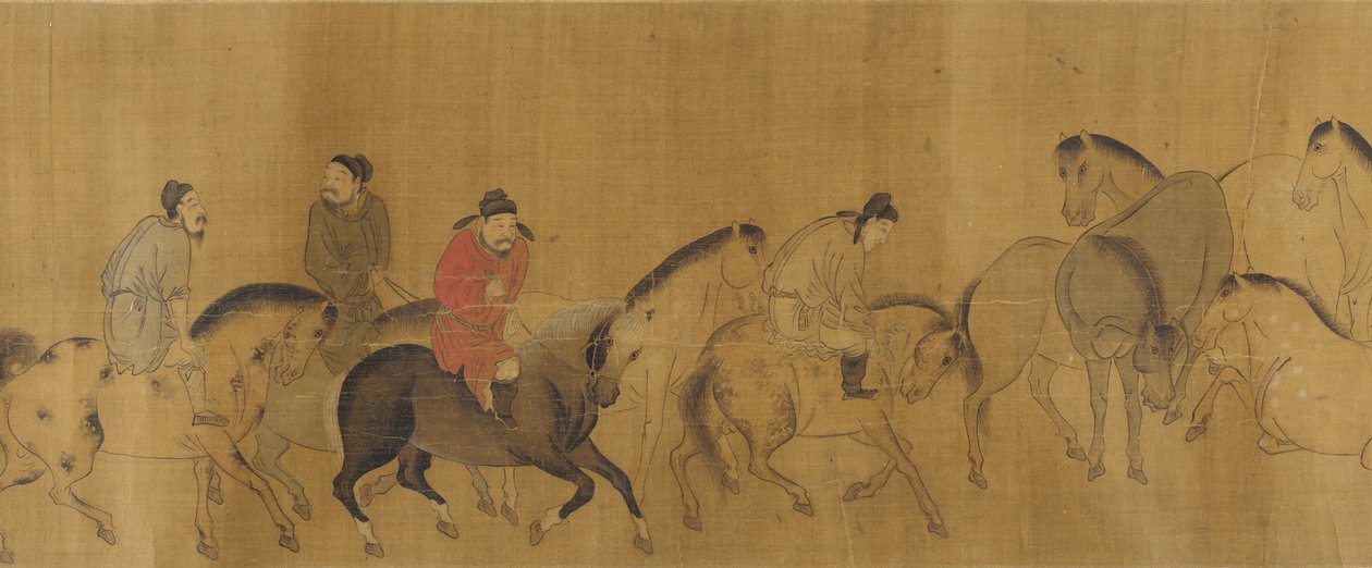 Göksel Atlar, Geç Ming hanedanı, 17. yüzyıl. by Unbekannt
