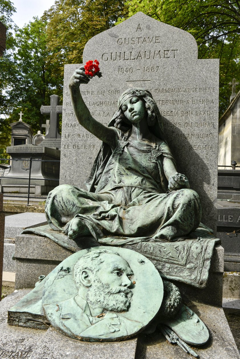 Montmartre Mezarlığı/Gustave Guillaumet Mezarı/Avenue Rachel/PARIS XVIII/Seine/Ile de France/Fransa by Unbekannt