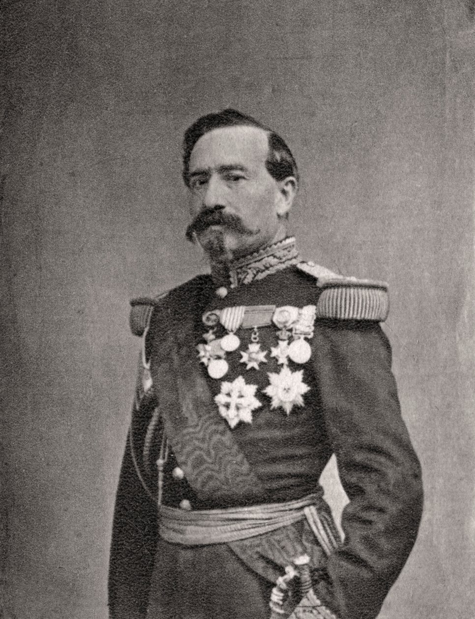Charles Denis Bourbaki, Fransız askeri ve generali, 1868 by Unbekannt
