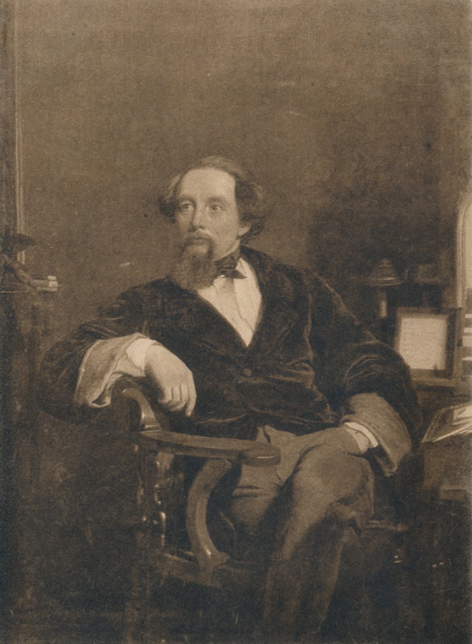 Charles Dickens, 1859. by Unbekannt