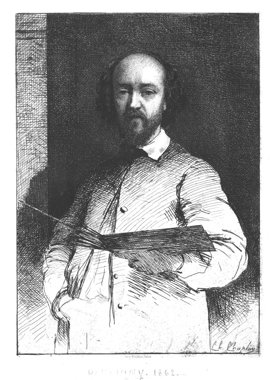 Charles François Daubigny, 1862. by Unbekannt