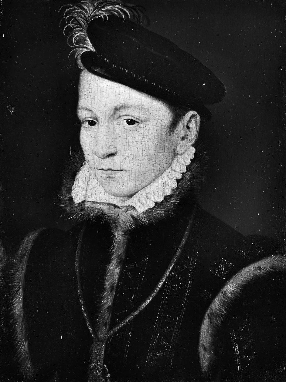 Charles IX 1550-1574, Fransa Kralı. by Unbekannt