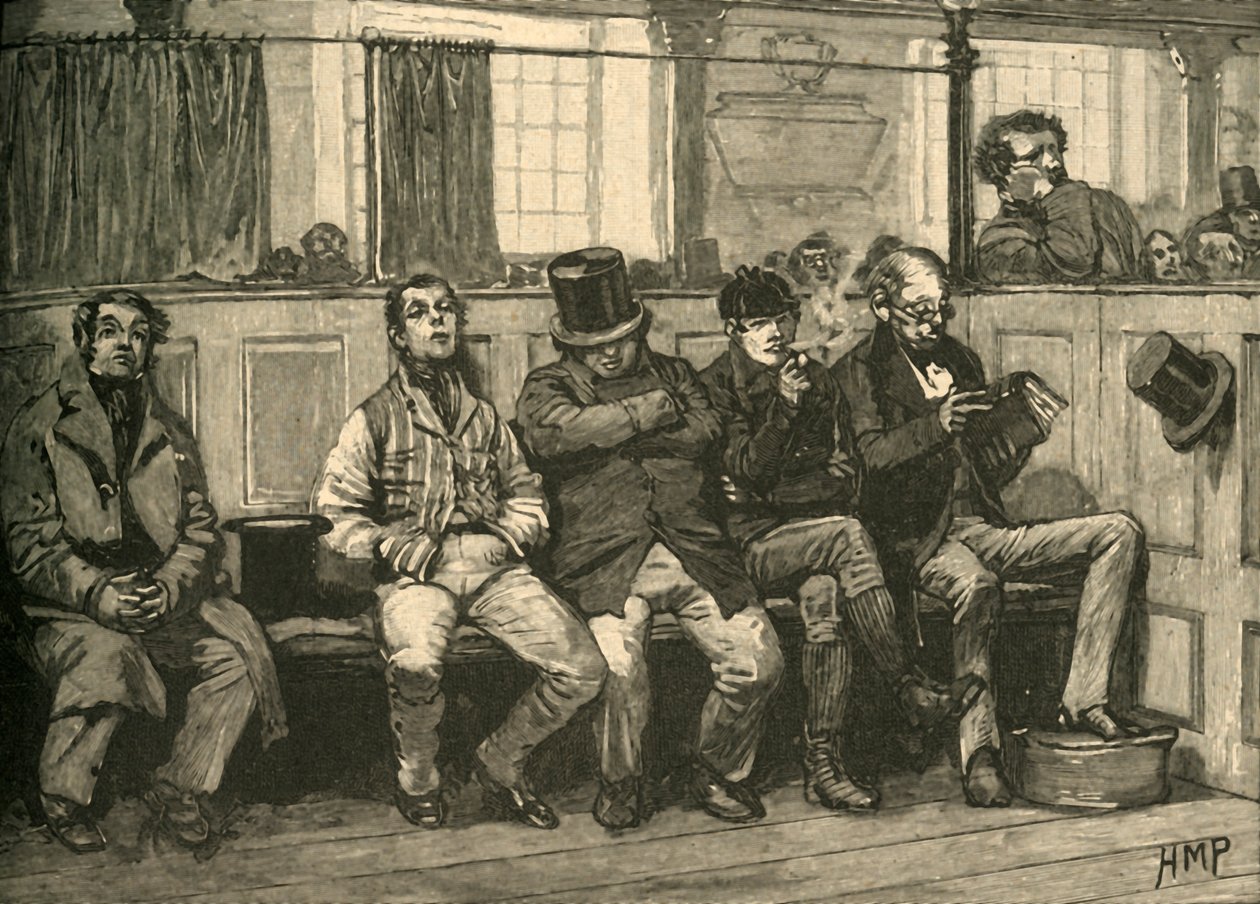 Kilisede çartistler, c1839 c1890. by Unbekannt