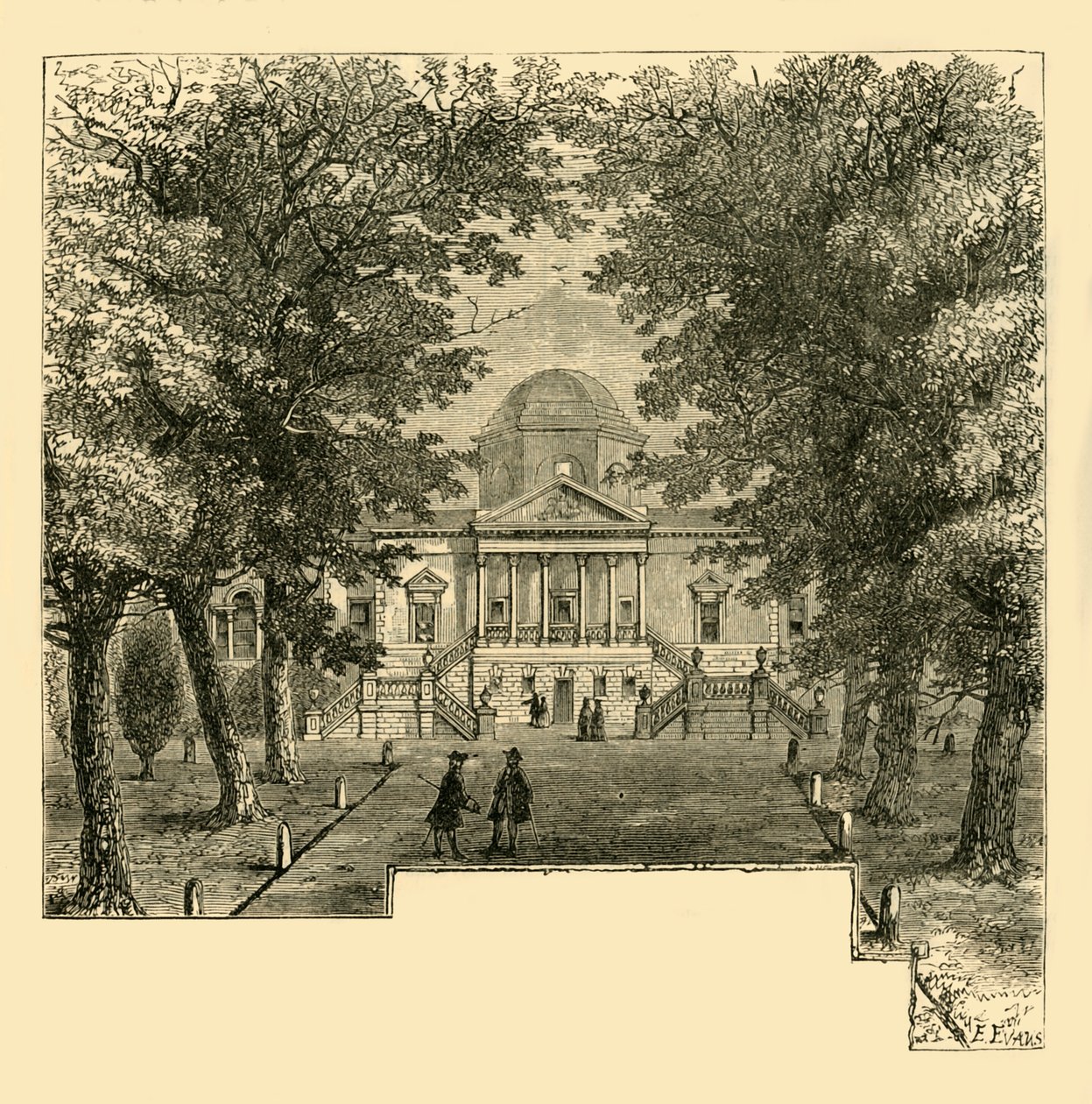 Chiswick Evi, 1763, c1878. by Unbekannt