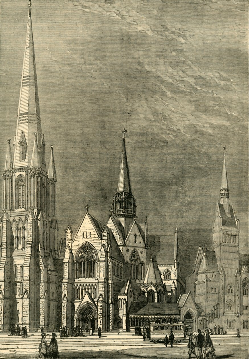 Christ Church, Westminster Bridge Road, c1878. by Unbekannt