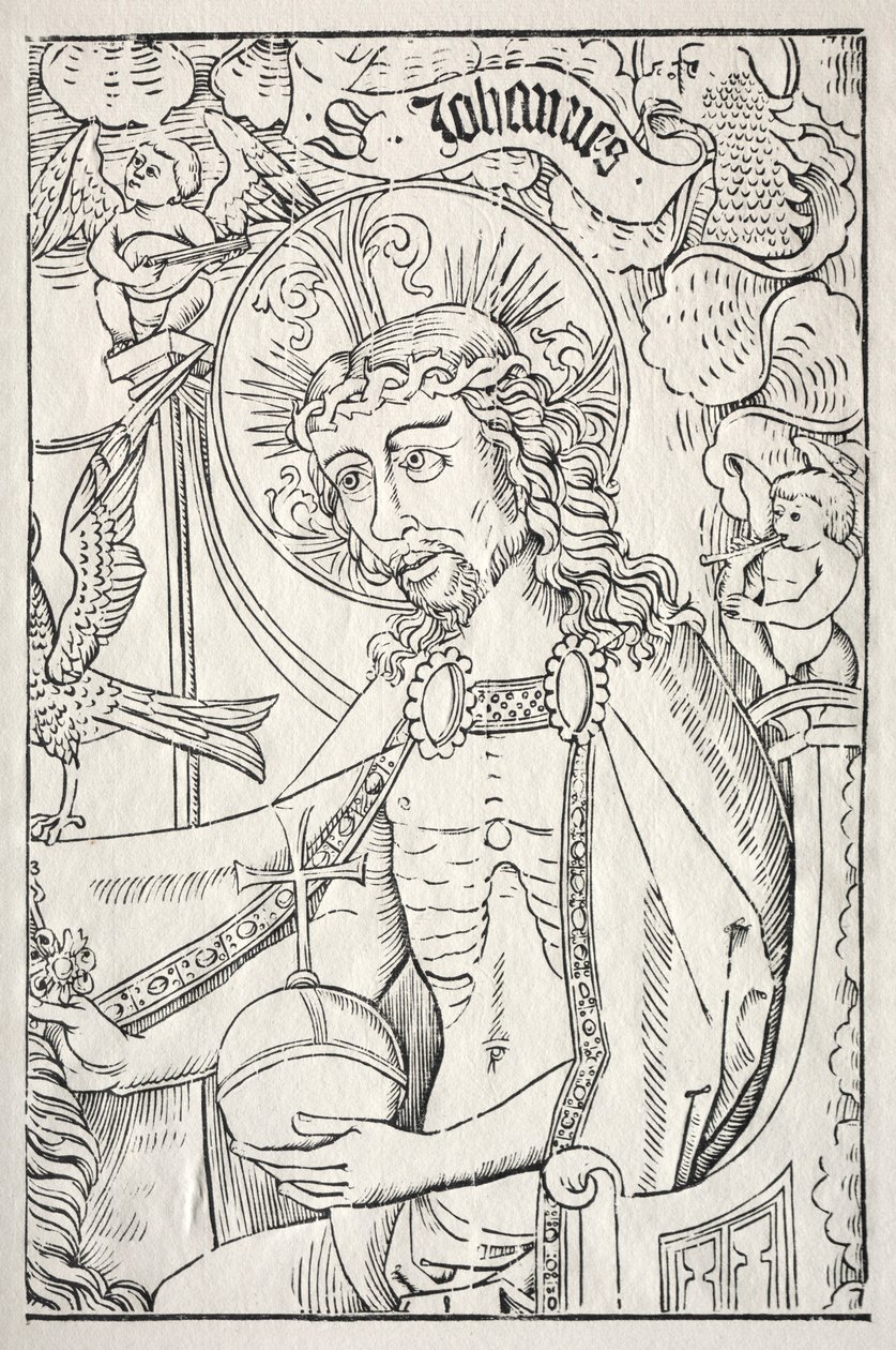 Yarım uzunlukta İsa, c. 1480. by Unbekannt