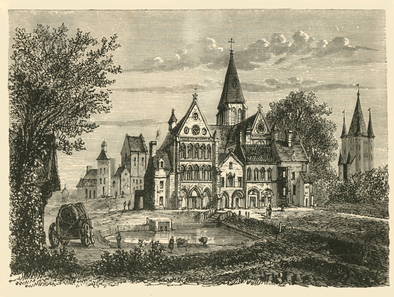 Kilise ve Tapınak Kulesi, Paris, 1890. by Unbekannt