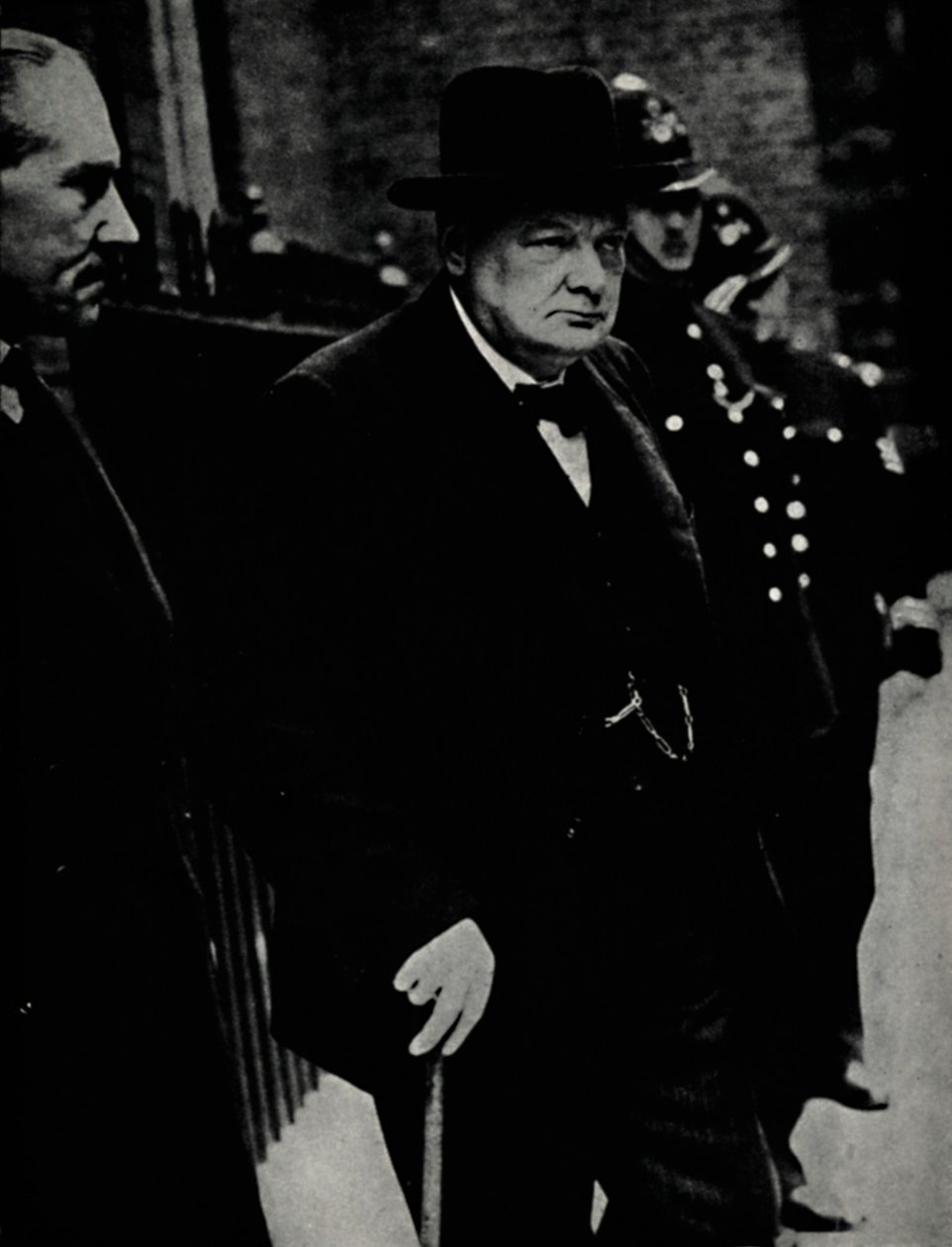 Churchill Başbakan olarak, 1940 dolayları, 1945. by Unbekannt