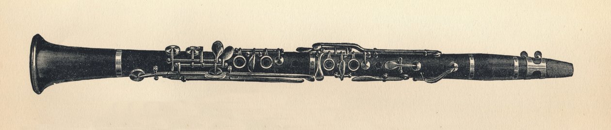 Klarnet, 1895. by Unbekannt