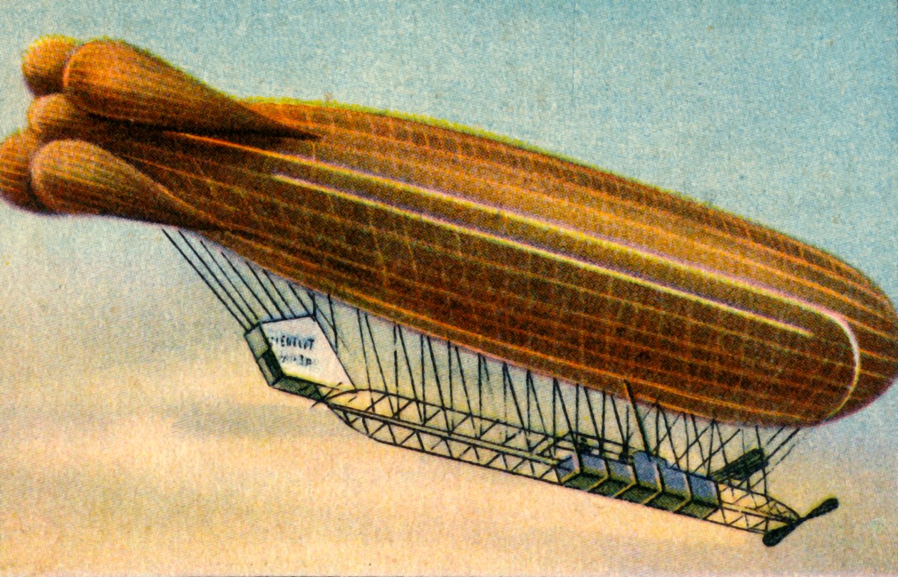 Clément-Bayard No 1 zeplin, 1908, 1932. by Unbekannt