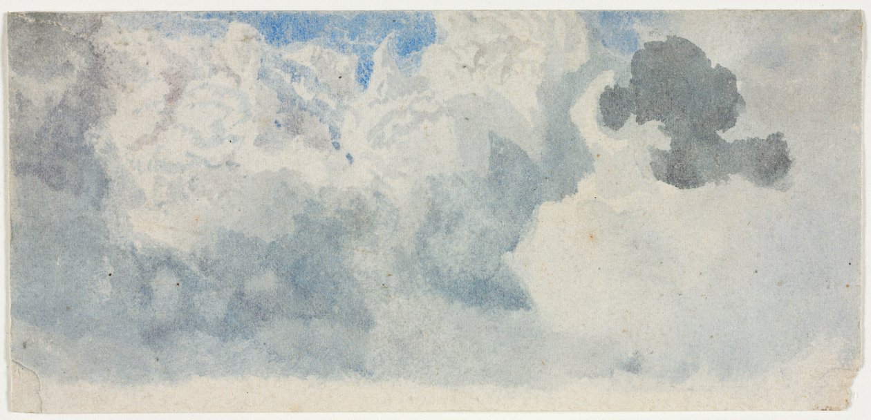 Bulut Çalışması, 1800