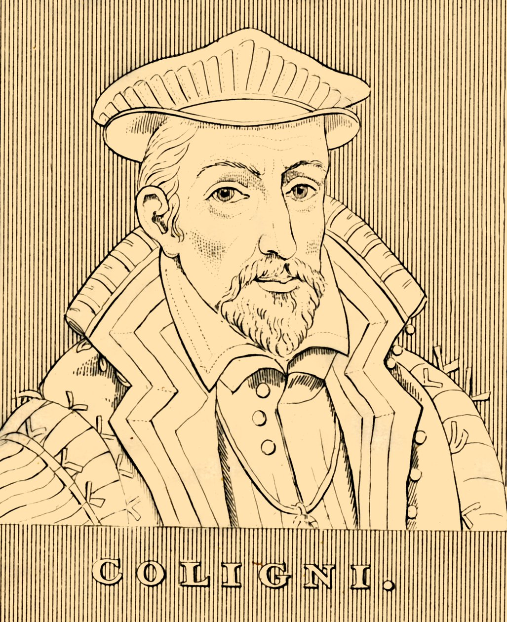 Coligni, 1519-1572, 1830. by Unbekannt