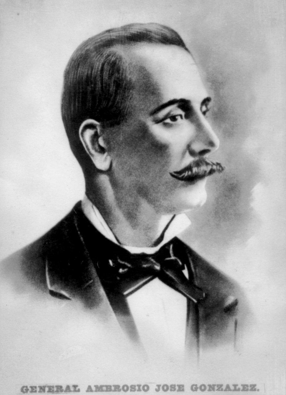 Albay Ambrosio José Gonzales 1818-1893, Küba devrimcisi by Unbekannt