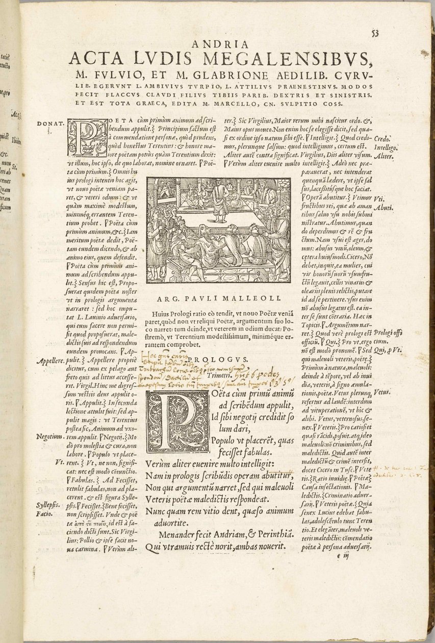 Terence Komedileri, Jean de Roigny, 1552. by Unbekannt
