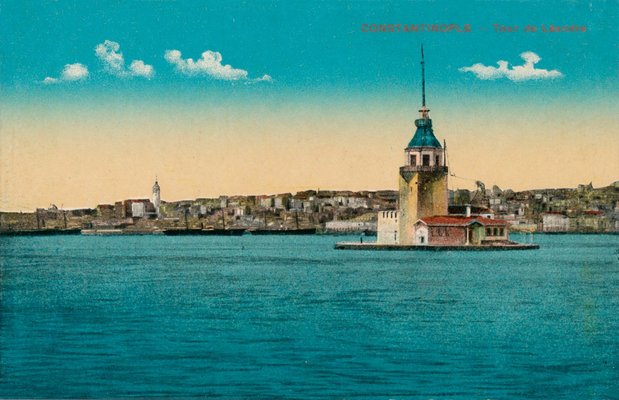 Konstantinopolis - Kız Kulesi, c1900 by Unbekannt