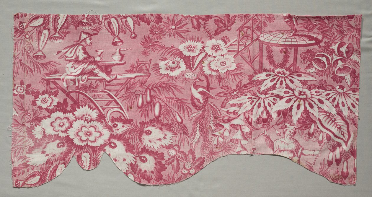 Copperplate Baskılı Tekstil, 1800
