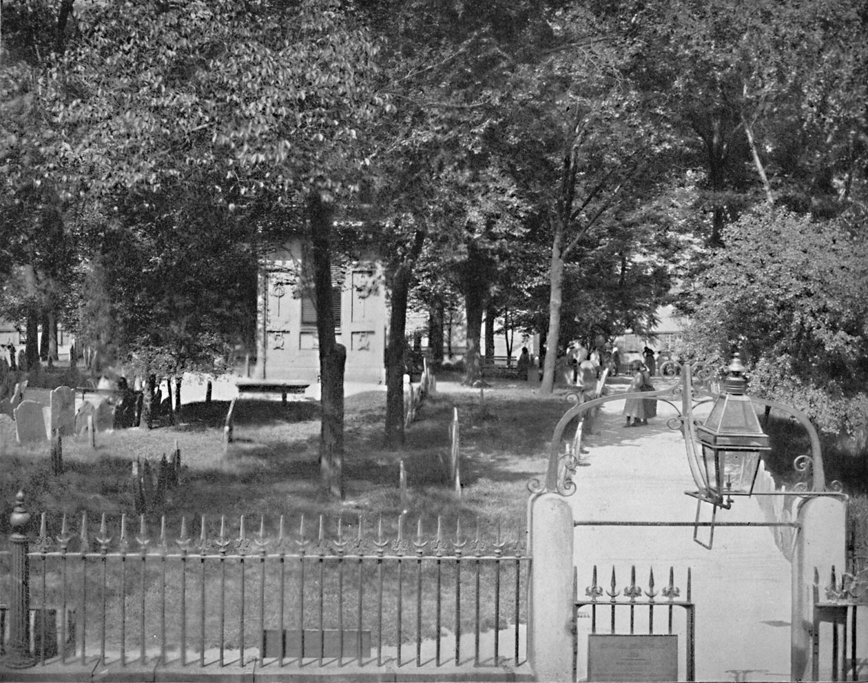 Copps Hill Mezarlığı, Boston, c1897. by Unbekannt