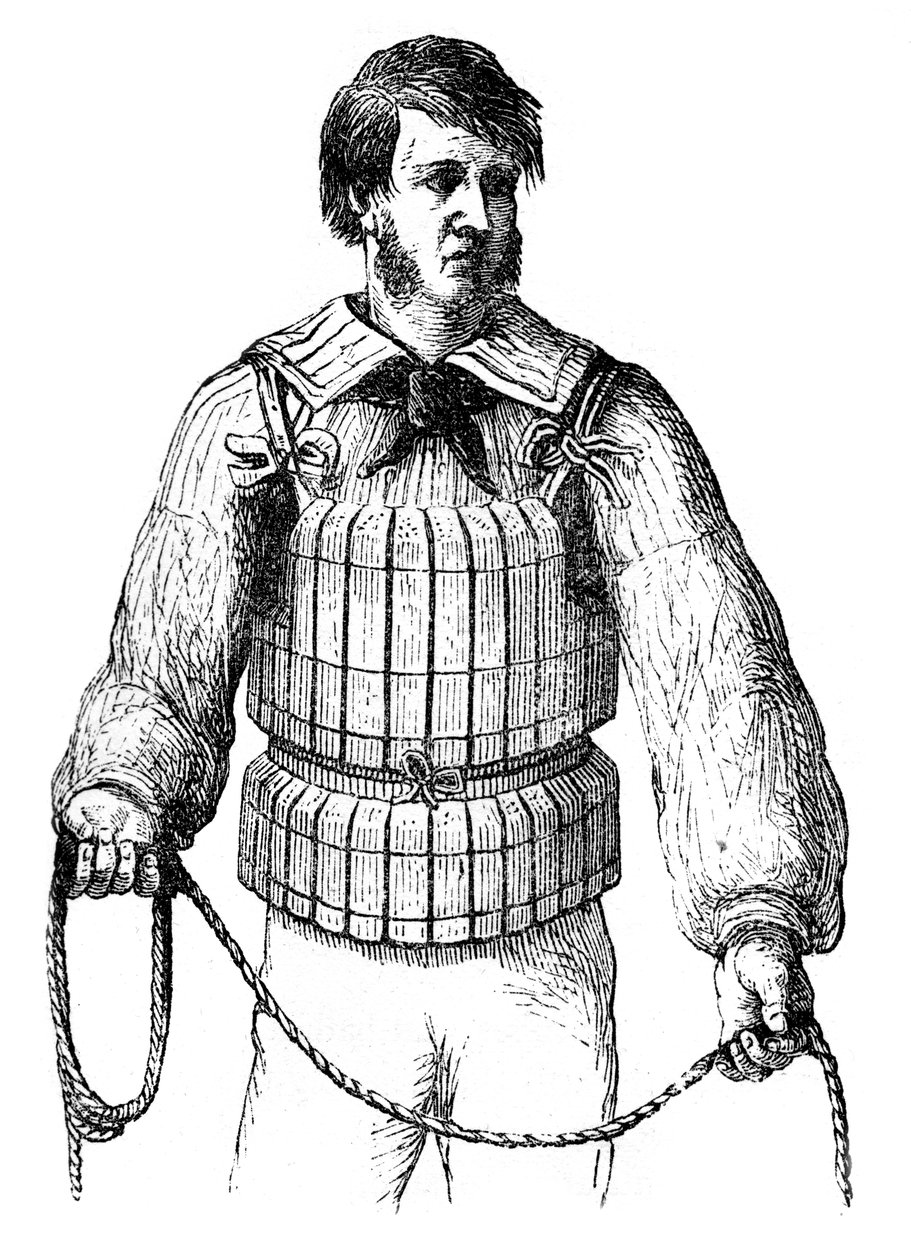 Cork bel can yeleği, 1866 by Unbekannt