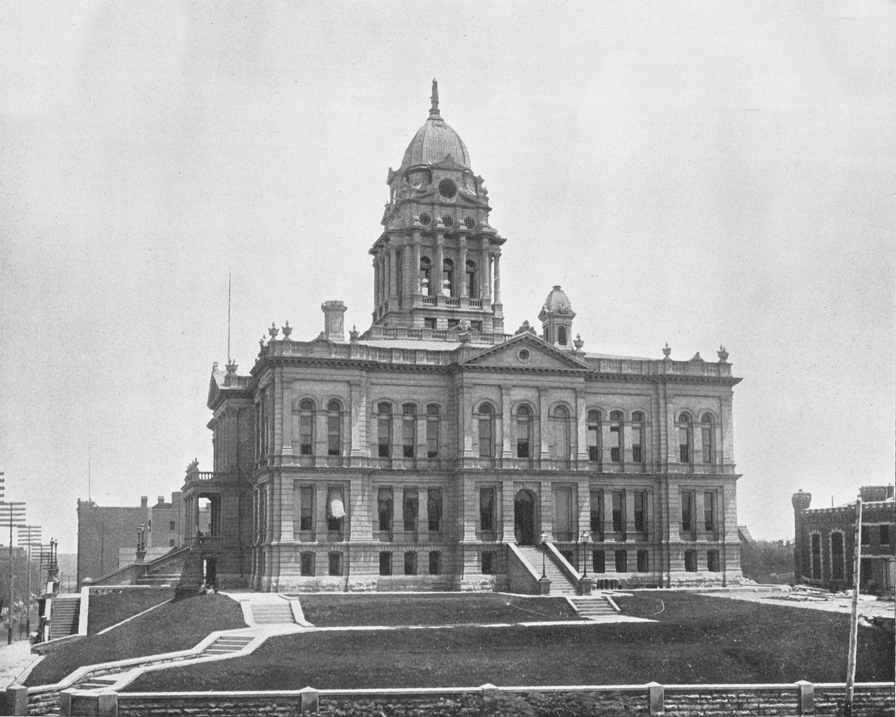 Adliye Sarayı, Omaha, Nebraska, ABD, c1900. by Unbekannt