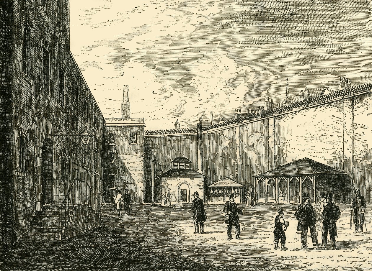 Filo Hapishanesindeki Avlu, c1872. by Unbekannt