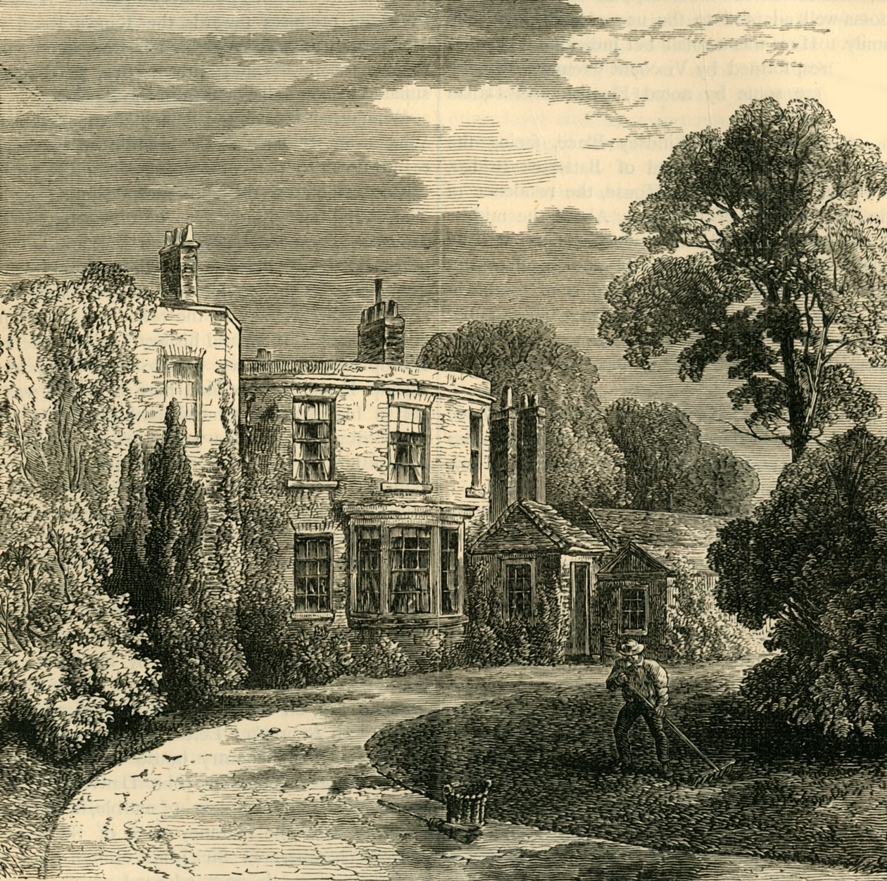 Cremorne Çiftliği, 1829, c1876. by Unbekannt