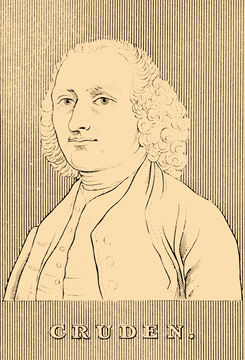 Cruden, 1699-1770, 1830. by Unbekannt