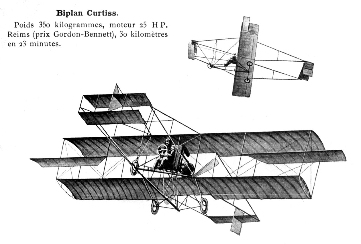 Curtiss Çift kanatlı, 20. yüzyıl by Unbekannt