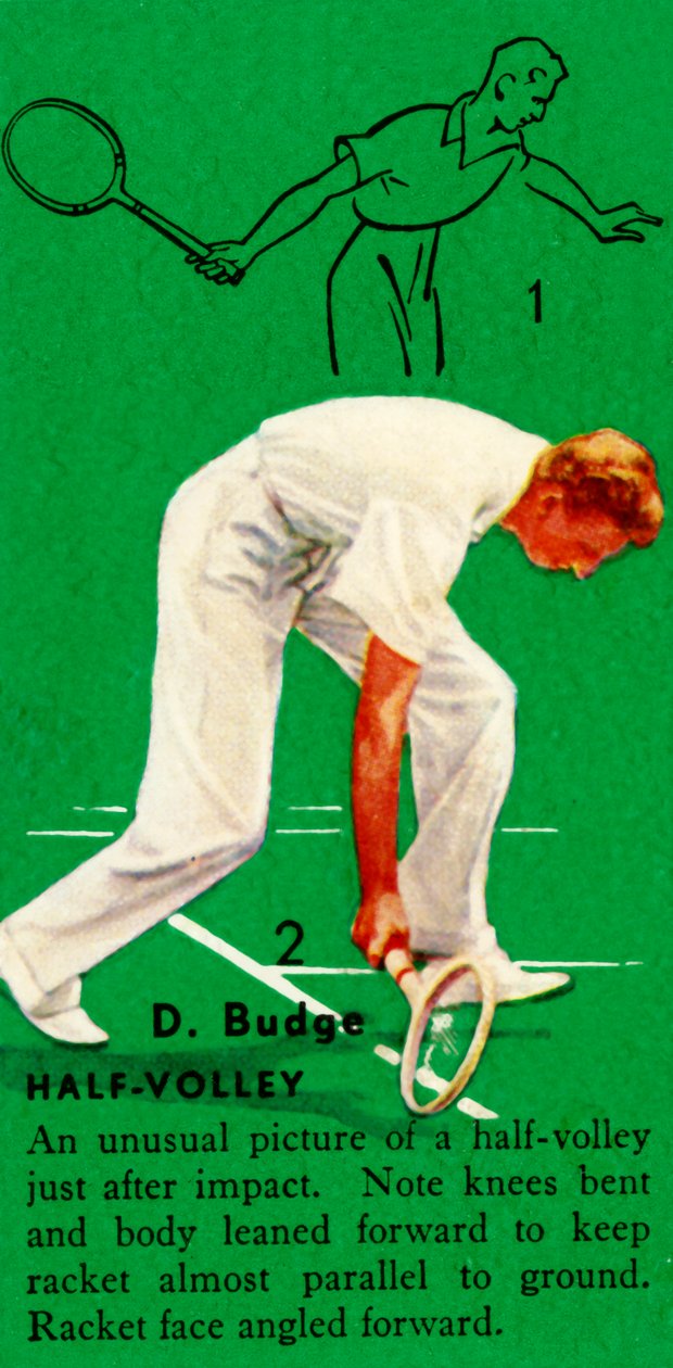 D. Budge - Yarım Voleybol, c1935. by Unbekannt