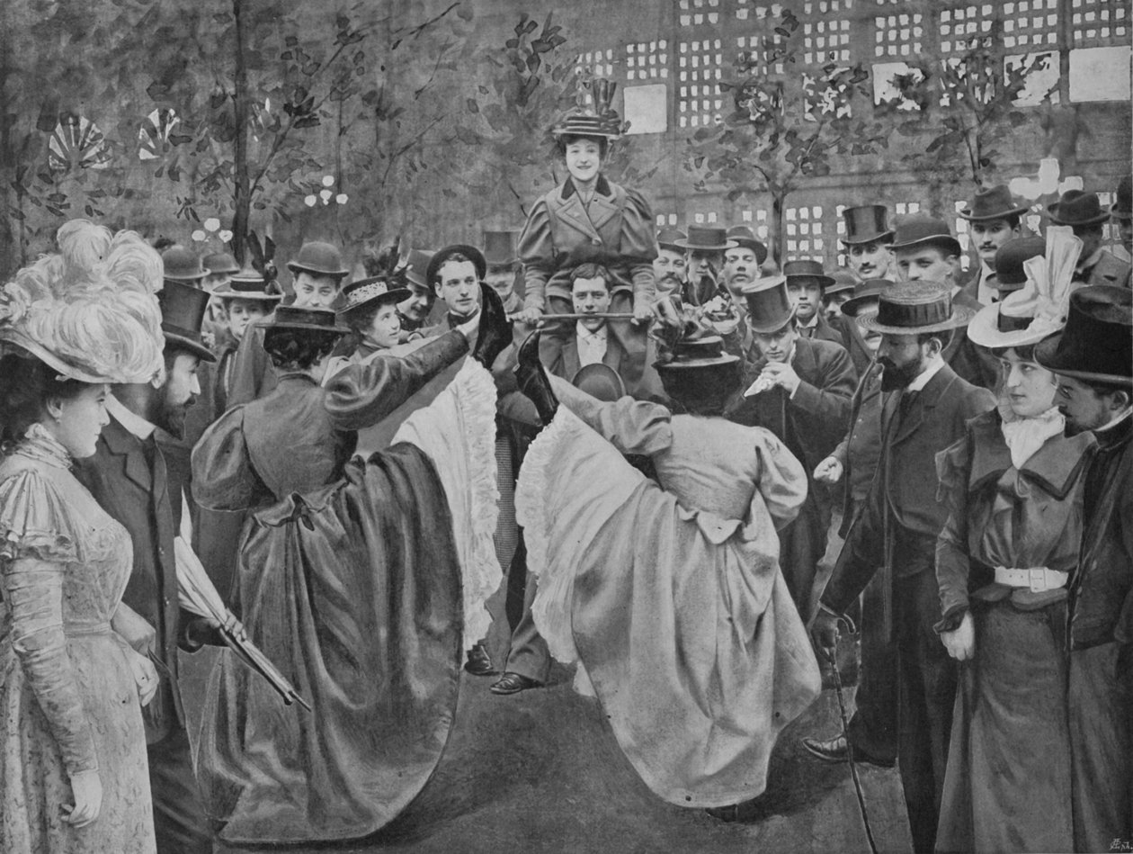 Moulin-Rouge Bahçesinde, 1900 by Unbekannt