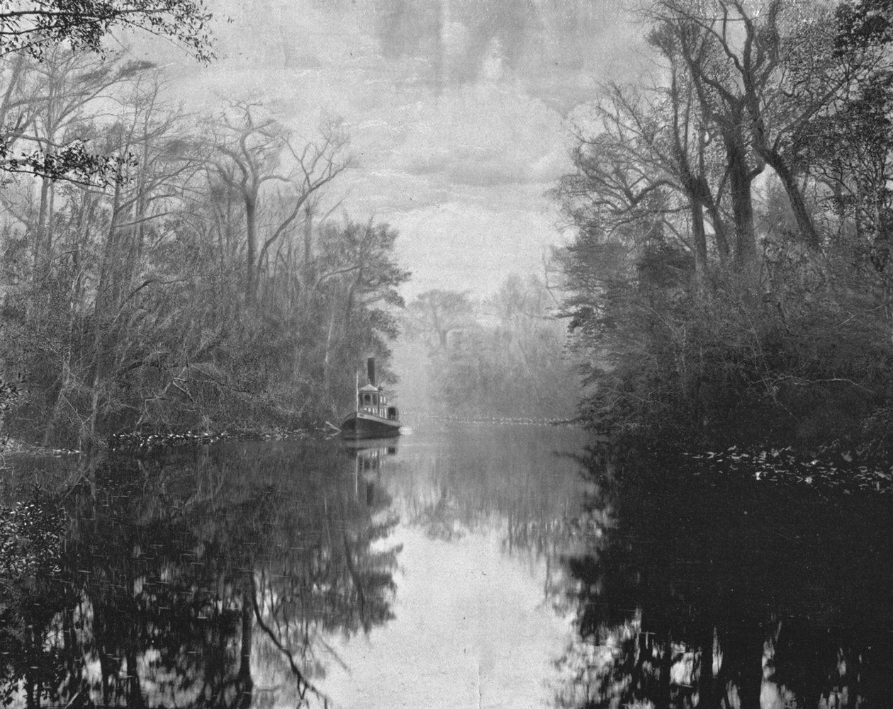 Deep Creek, Florida, ABD, c1900. by Unbekannt