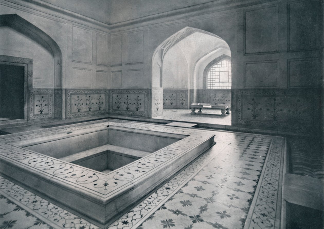 Delhi. Saraydaki Kraliyet Hamamları, c1910. by Unbekannt