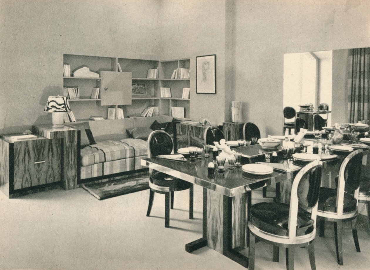 Yemek Odası, La Maitrise tarafından üretildi, c1928 by Unbekannt