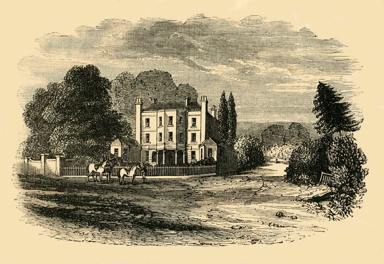 Dr. Glennies Akademisi, Dulwich Grove, 1820
