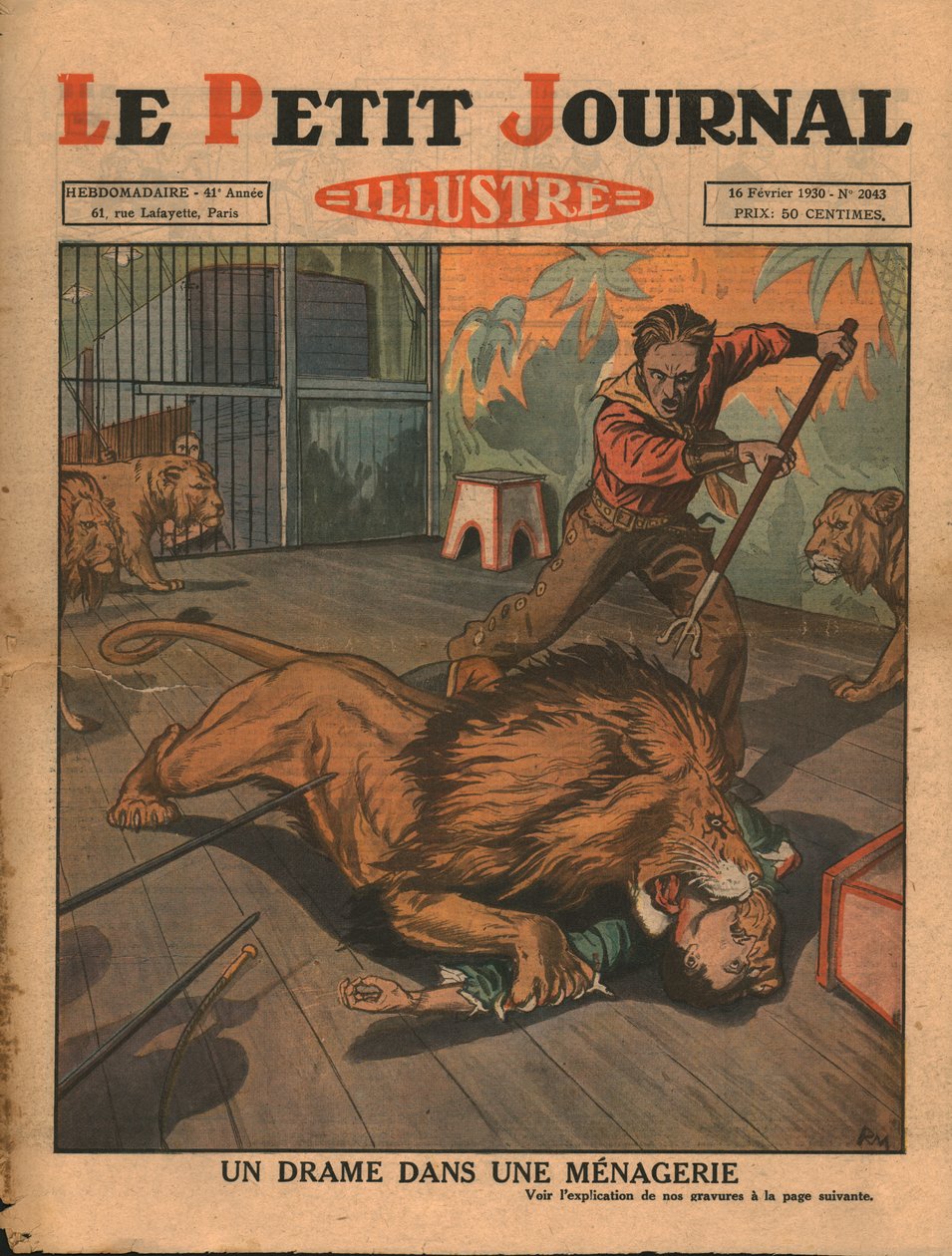 Bir hayvanat bahçesinde drama, 1930. by Unbekannt