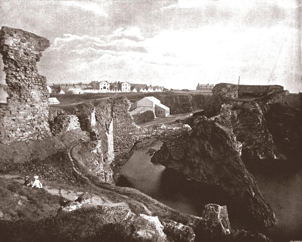 Dunbar Kalesi, Doğu Lothian, İskoçya, 1894. by Unbekannt