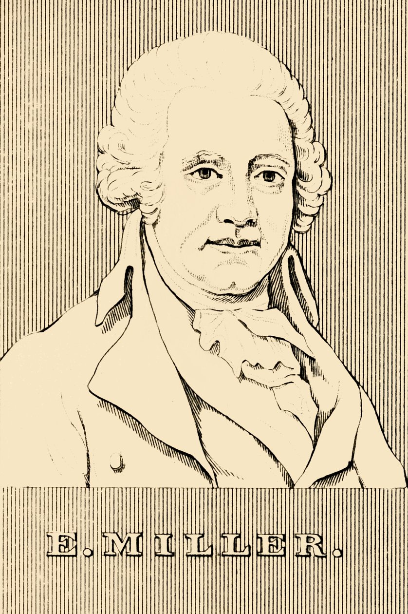 E. Miller, c1731-1807, 1830. by Unbekannt