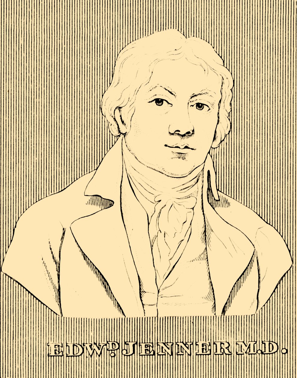 Edward Jenner M.D., 1749-1823, 1830. by Unbekannt