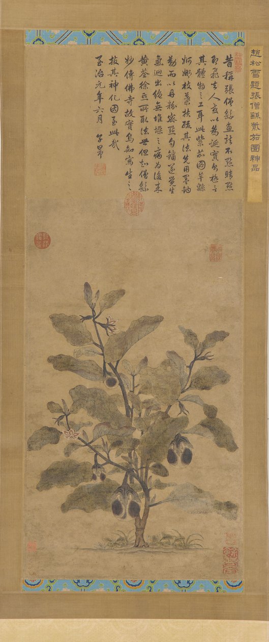 Patlıcan, Ming hanedanı, 1368-1644. by Unbekannt