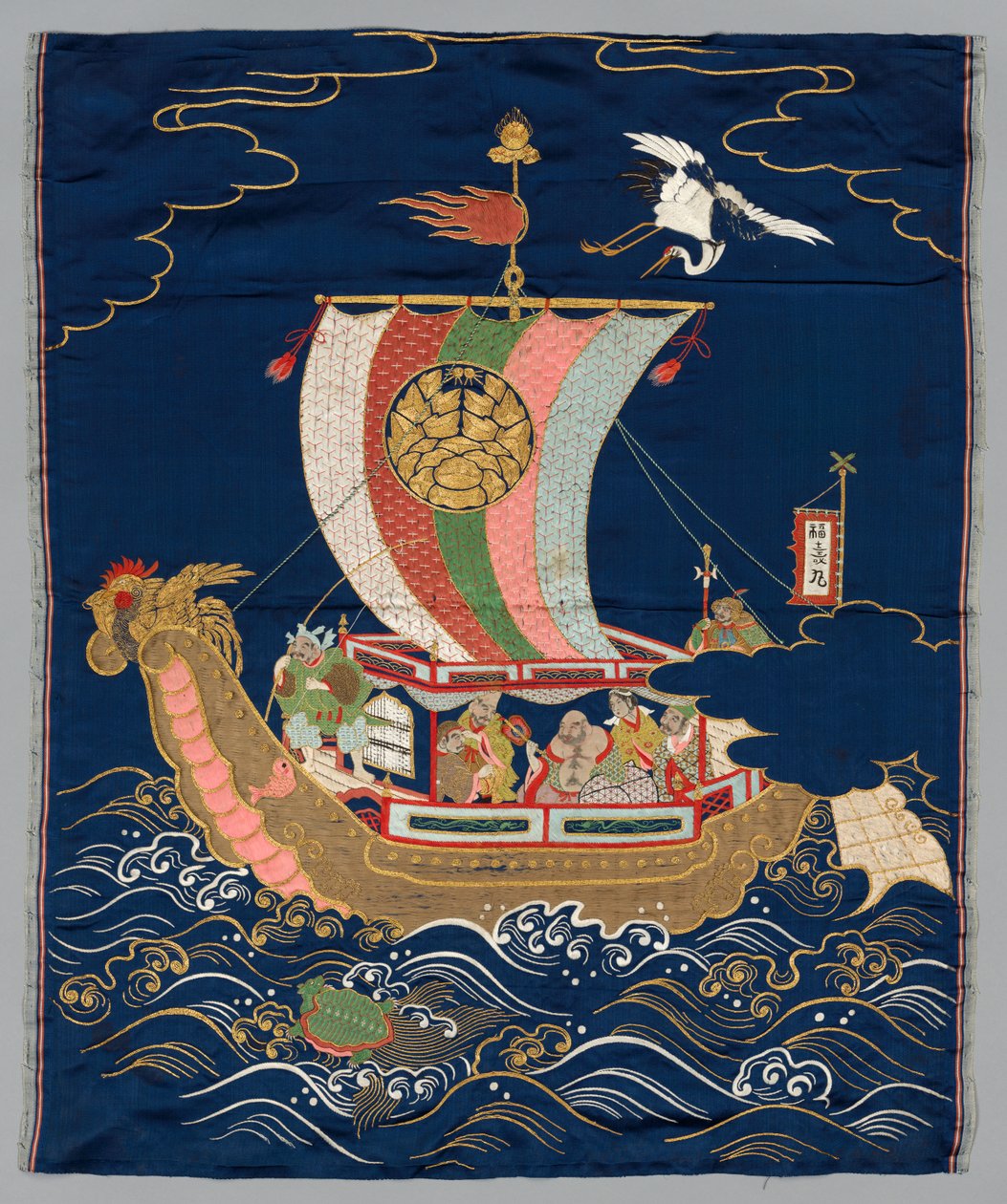 İşlemeli Fukusa, 1800