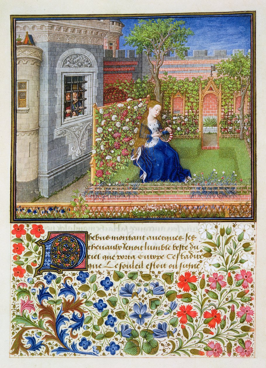 Emilia bahçesinde, 1468 by Unbekannt