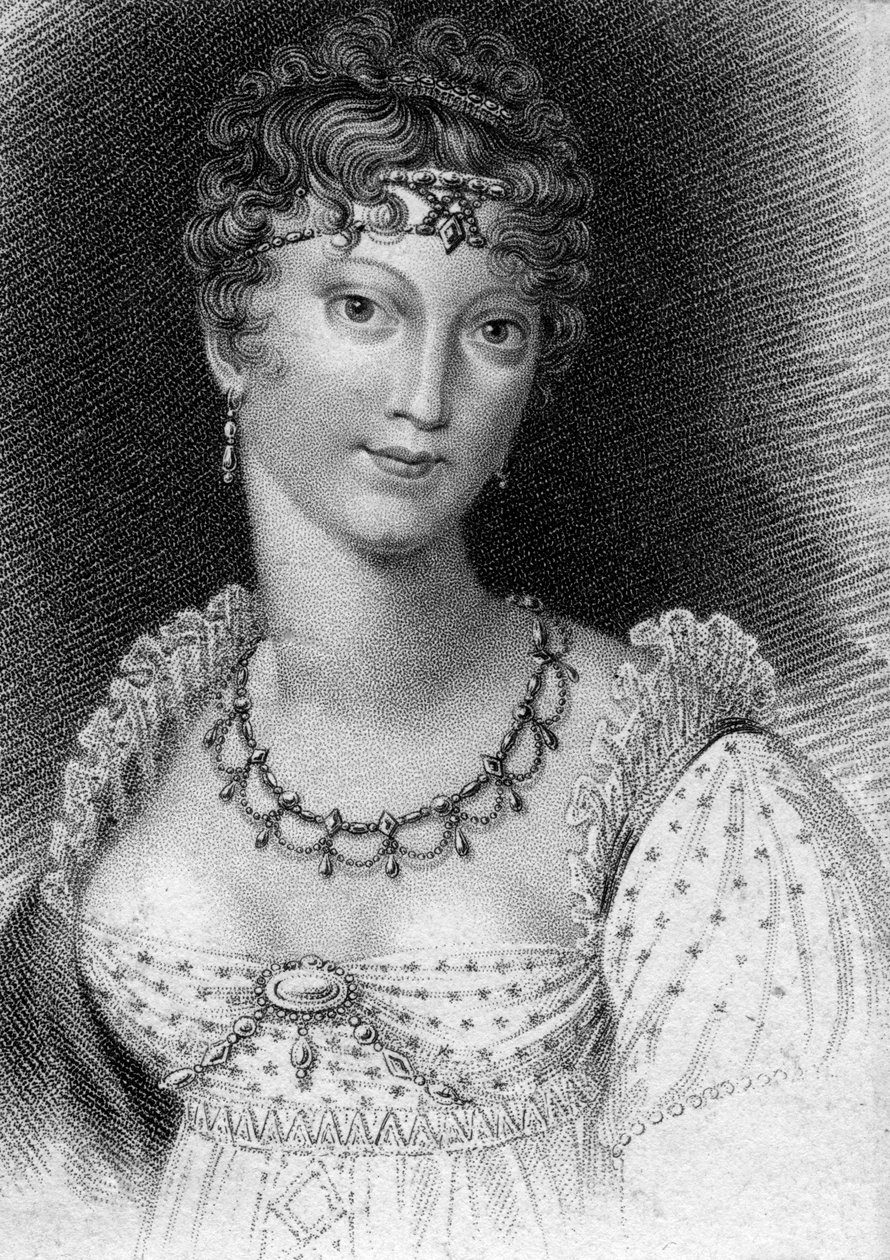 İmparatoriçe Marie Louise, Fransa İmparatoriçesi, 1791-1847 by Unbekannt