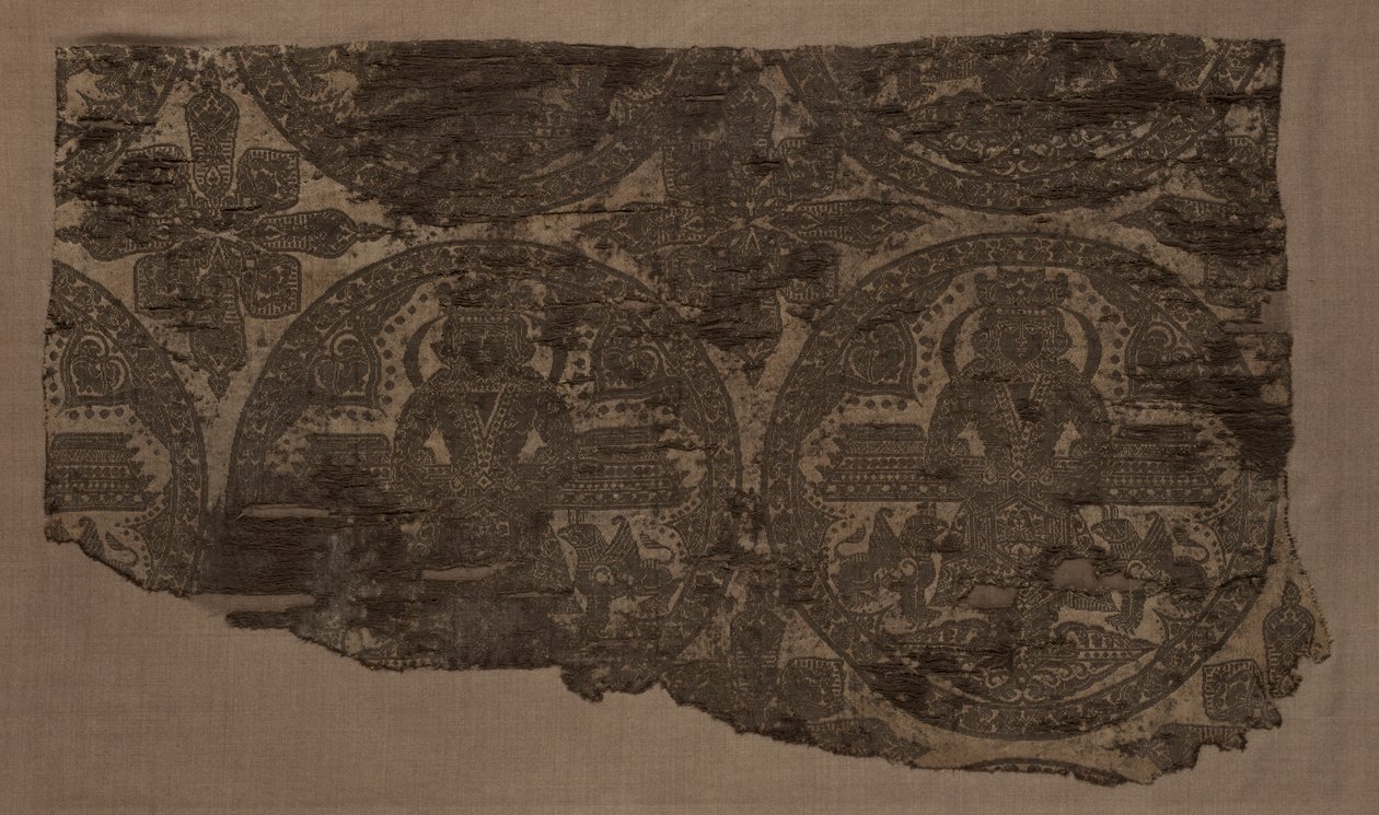 Enthroned King, Griffins tarafından kuşatıldı, 800
