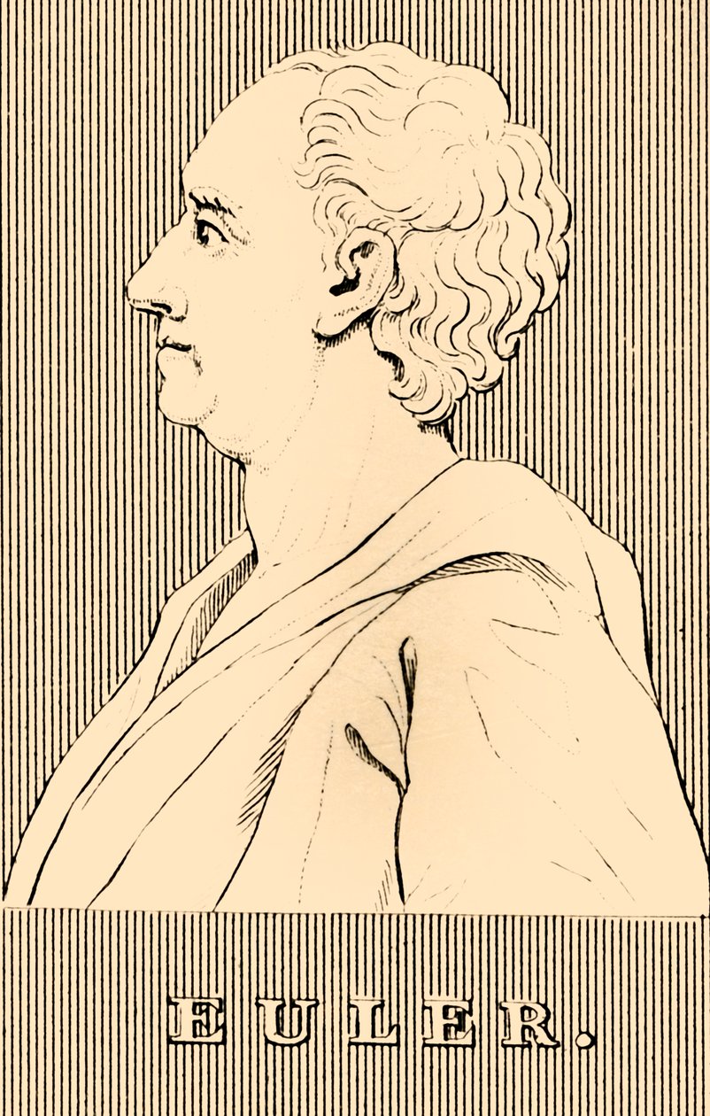 Euler, 1707-1783, 1830. by Unbekannt