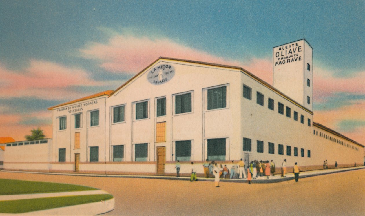 Fagrave Bitkisel Yağlar Fabrikası, Barranquilla 1940