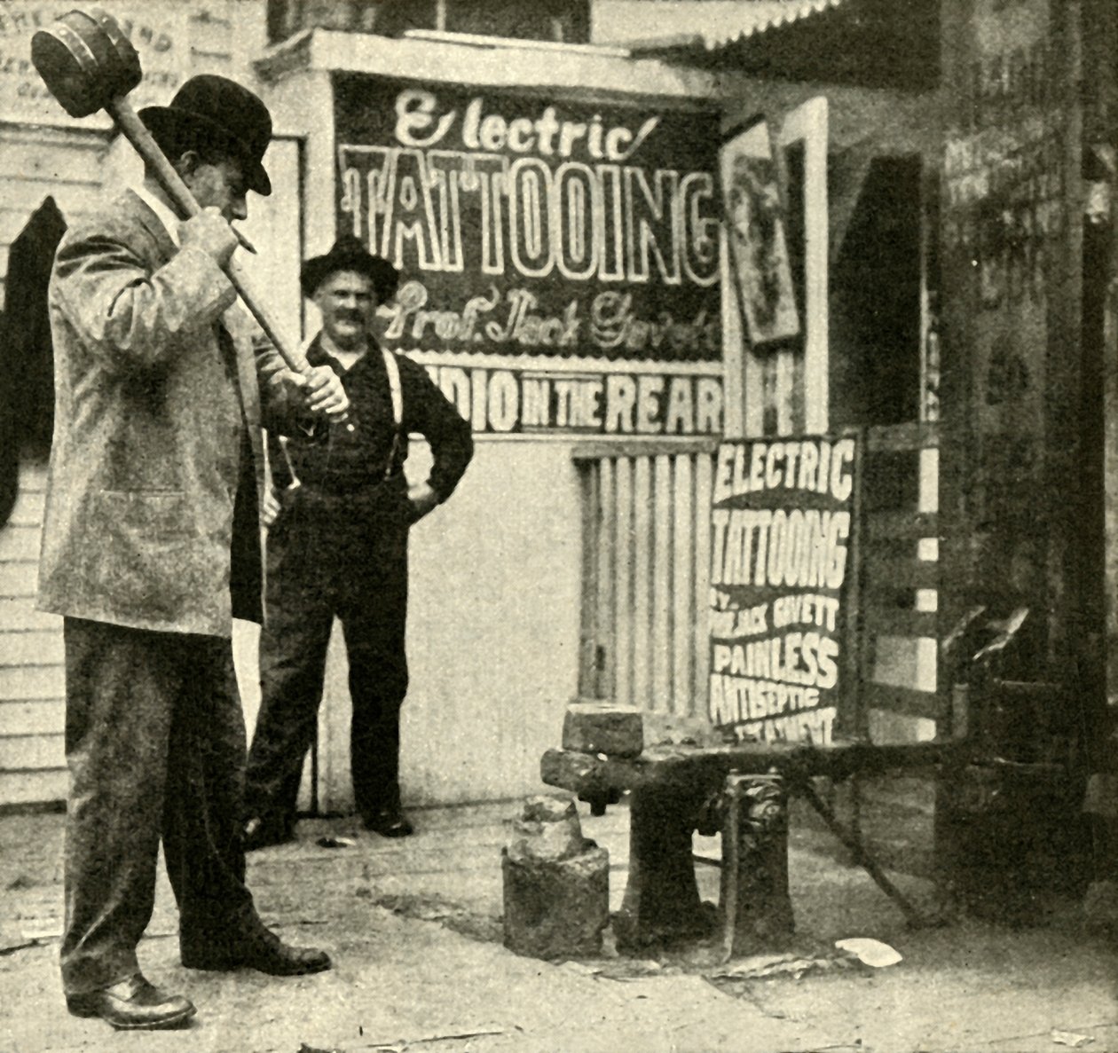 Fuar alanı cazibesi, 1910. by Unbekannt