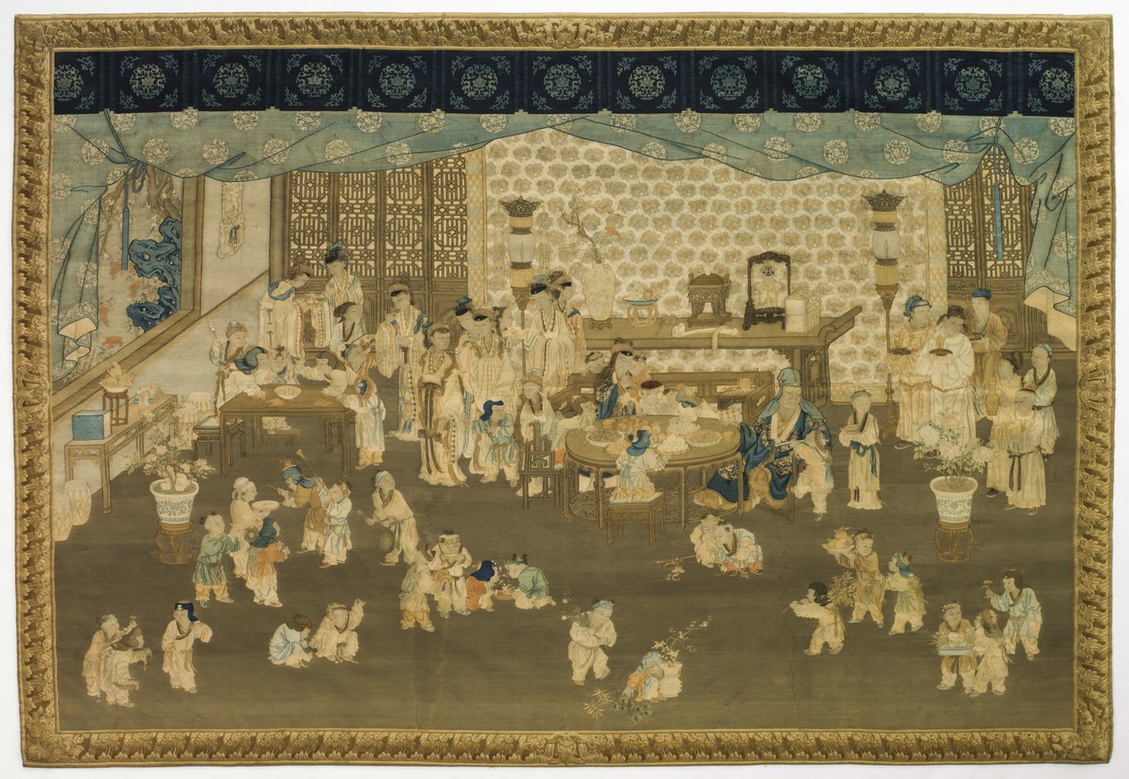 Yeni Yıl Sabahında Aile Buluşması, 1700