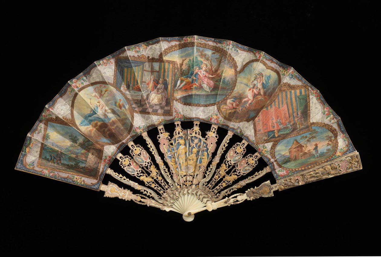 Fan, 1745-55. by Unbekannt
